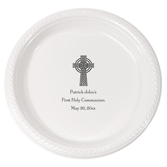 Be Blessed Plastic Plates